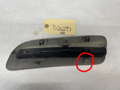 2009 Pontiac G8 Base RH Passenger Hood Vent Scoop OEM - Day's Parts Yard