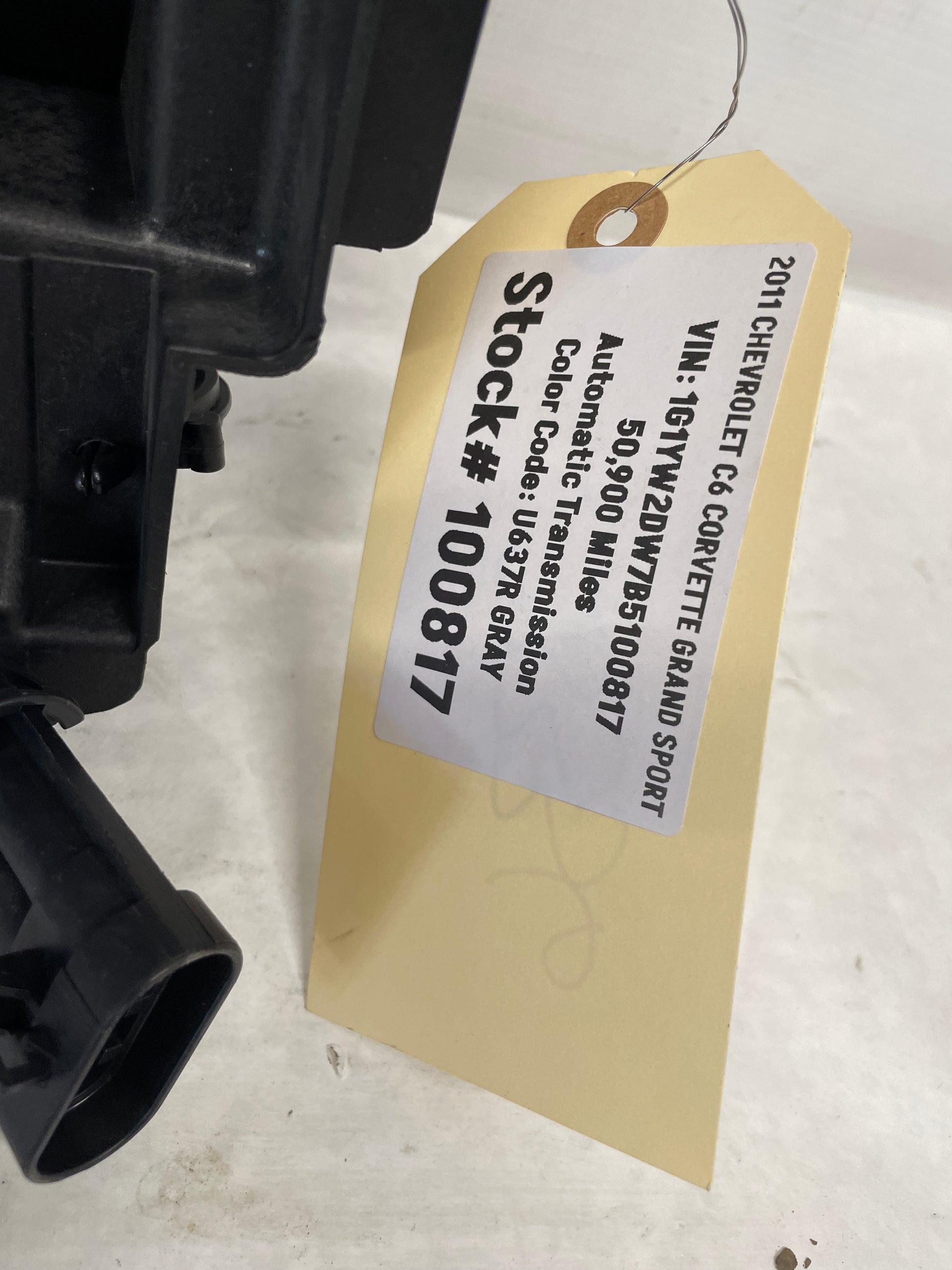 2011 Chevy C6 Corvette  Grand Sport Radiator / Fan Assembly OEM - Day's Parts Yard