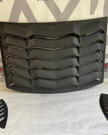 2015 Chevy Camaro SS Rear Window Louvers LOCAL PICK UP