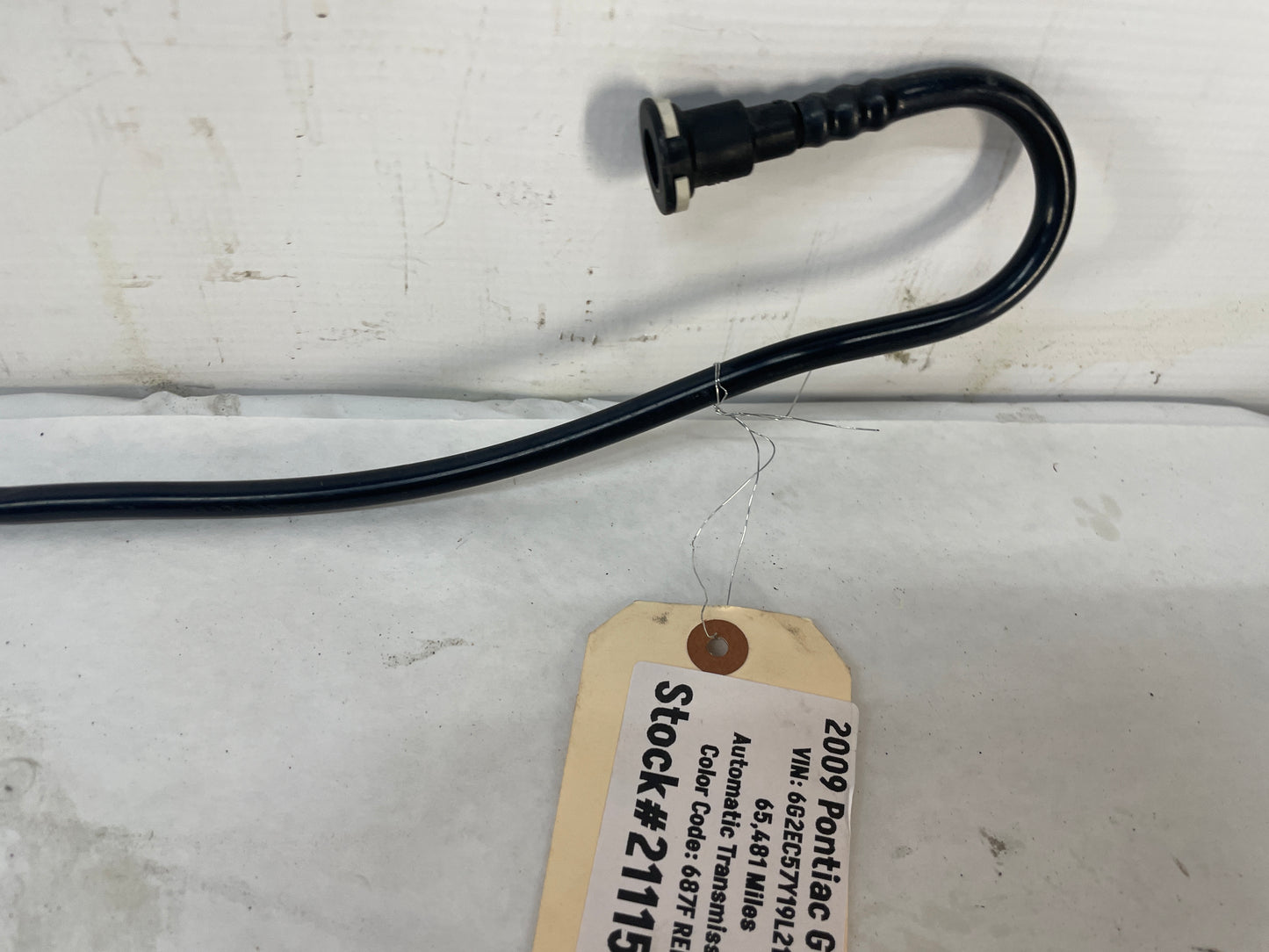 2009 Pontiac G8 GT EVAP Intake Purge Line Hose Tube OEM - Day's Parts Yard