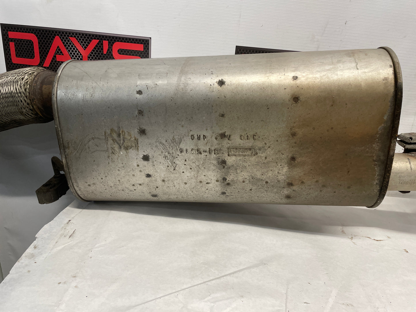 2018 Cadillac Escalade Factory OEM Cat Back Exhaust Muffler OEM