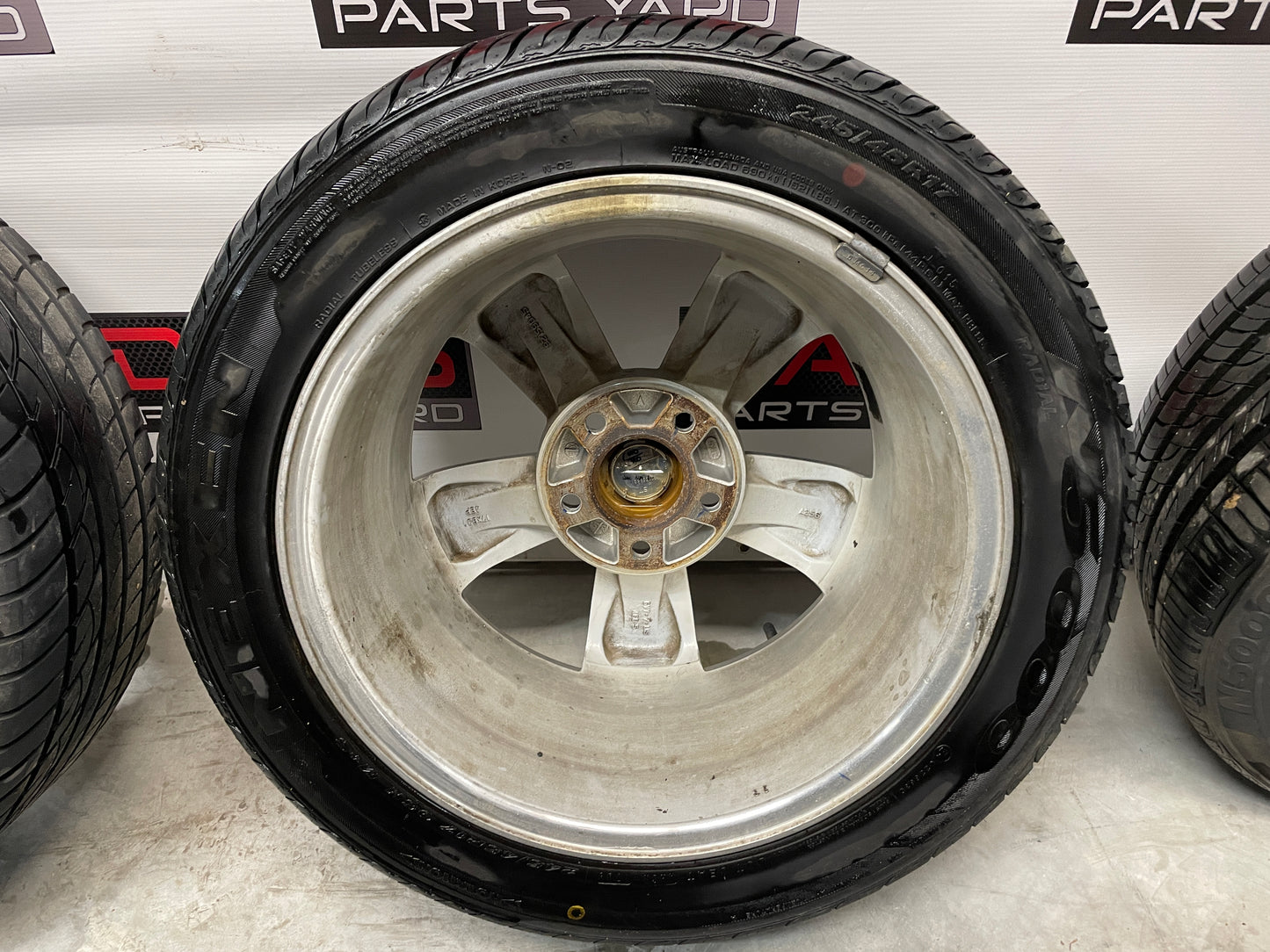2004 Pontiac GTO Wheels and Tires 17X8 OEM