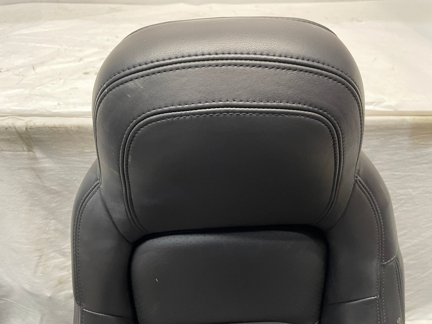 2011 Chevy C6 Corvette Grand Sport Seats Front RH & LH Black Leather OEM - Day's Parts Yard