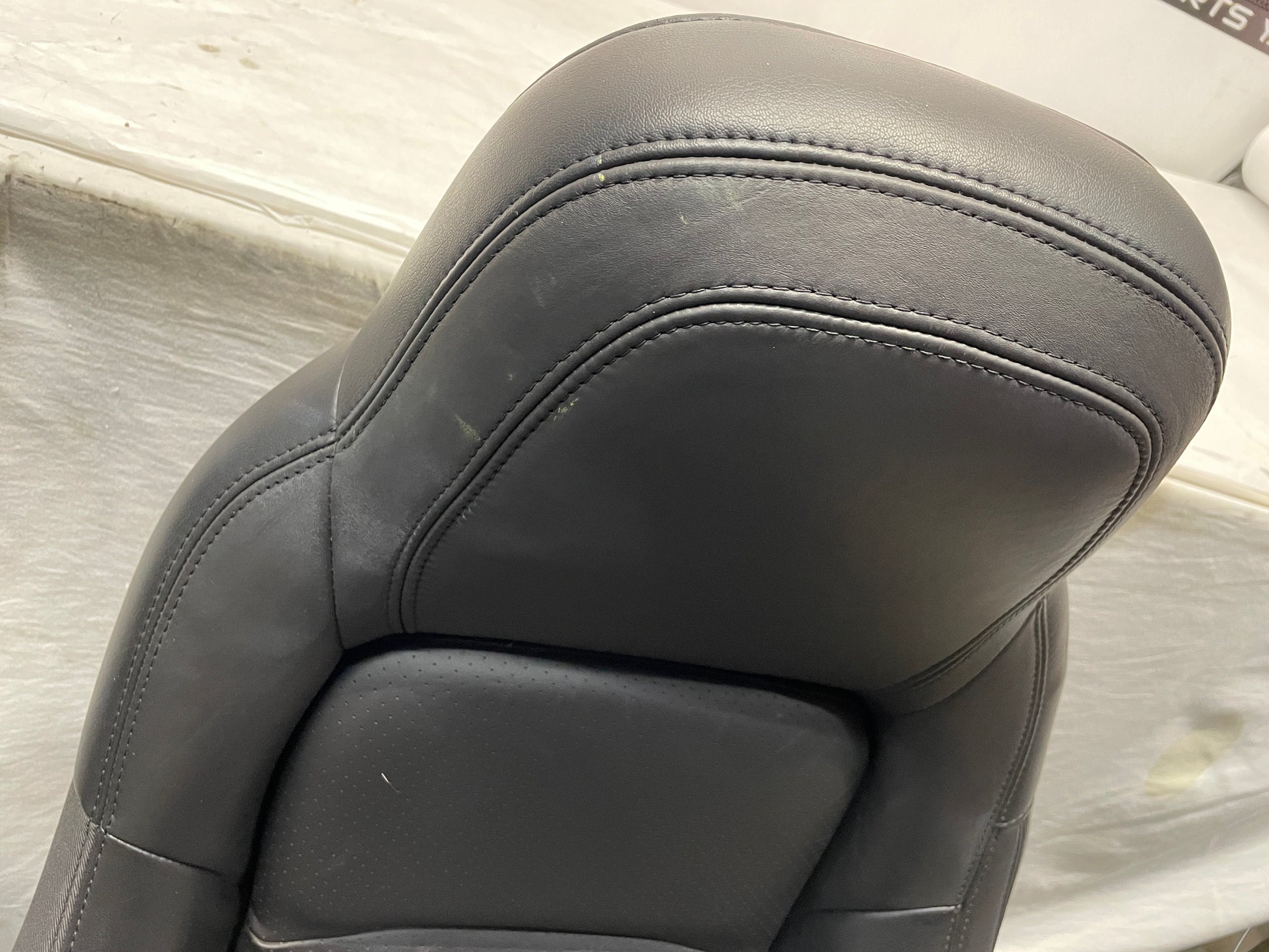 2011 Chevy C6 Corvette Grand Sport Seats Front RH & LH Black Leather OEM - Day's Parts Yard