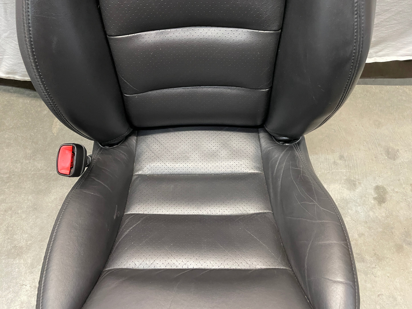 2011 Chevy C6 Corvette Grand Sport Seats Front RH & LH Black Leather OEM - Day's Parts Yard