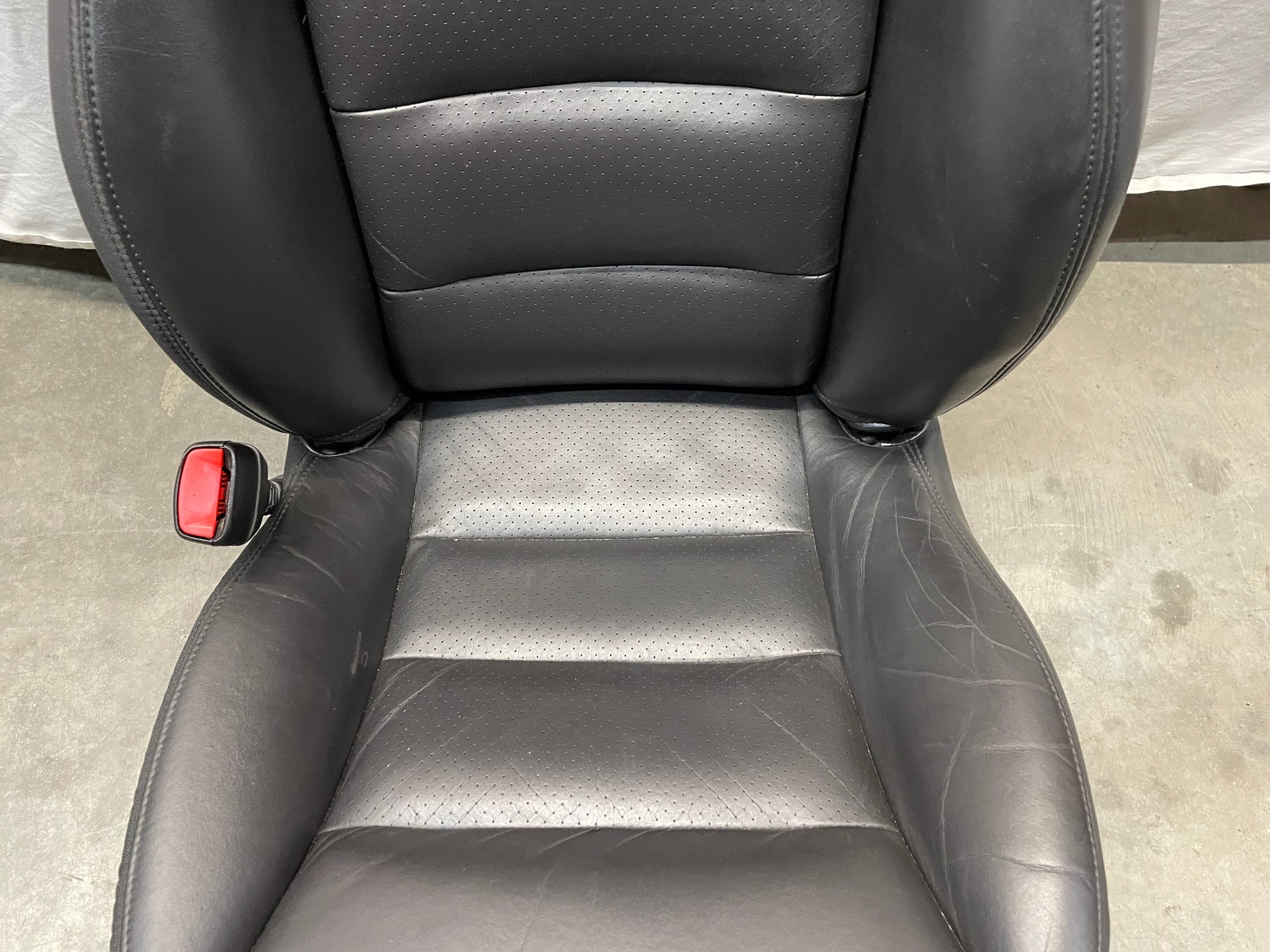 2011 Chevy C6 Corvette Grand Sport Seats Front RH & LH Black Leather OEM - Day's Parts Yard