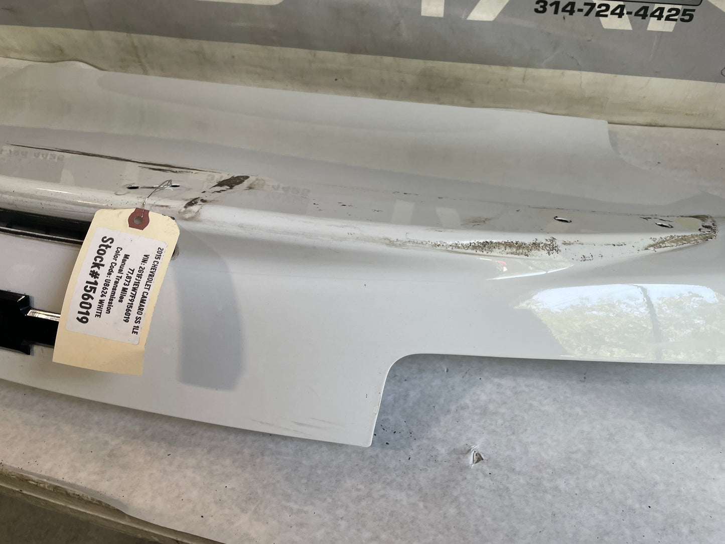 2015 Chevy Camaro SS Trunk Deck Lid OEM - Day's Parts Yard
