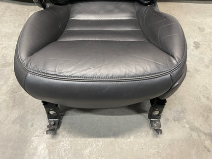 2011 Chevy C6 Corvette Grand Sport Seats Front RH & LH Black Leather OEM - Day's Parts Yard