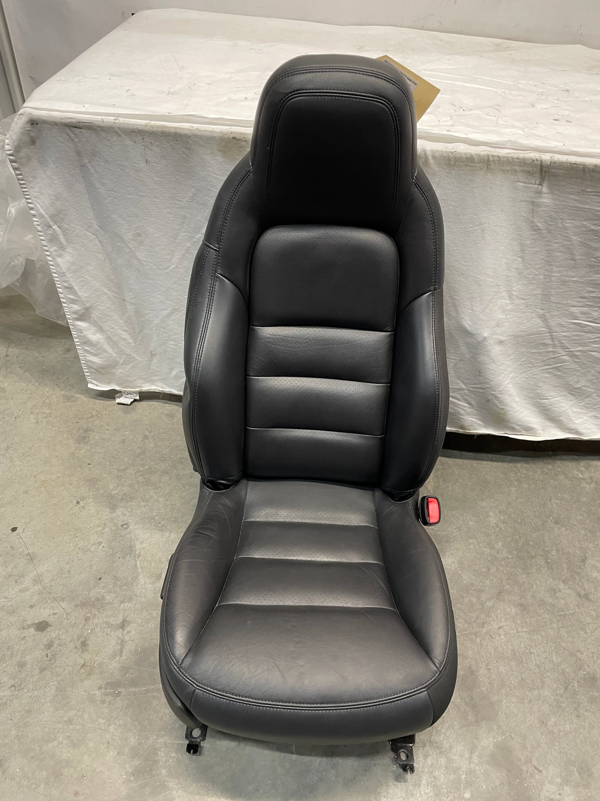 2011 Chevy C6 Corvette Grand Sport Seats Front RH & LH Black Leather OEM - Day's Parts Yard