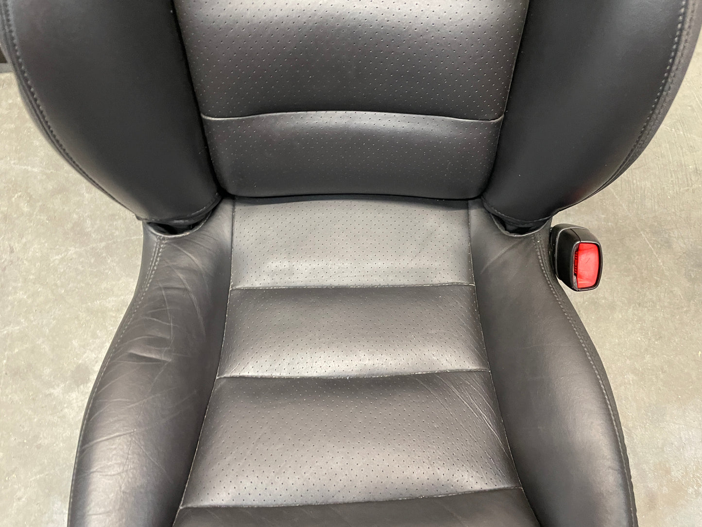 2011 Chevy C6 Corvette Grand Sport Seats Front RH & LH Black Leather OEM - Day's Parts Yard