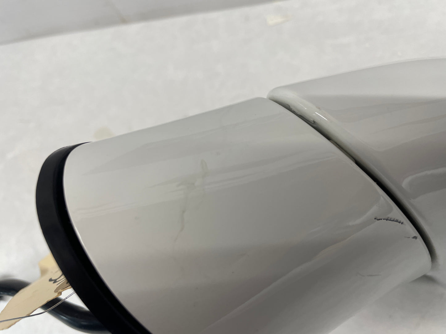 2005 Chevy C6 Corvette LH Driver Exterior Mirror White OEM - Day's Parts Yard