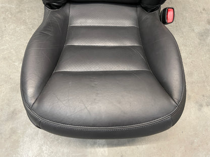 2011 Chevy C6 Corvette Grand Sport Seats Front RH & LH Black Leather OEM - Day's Parts Yard