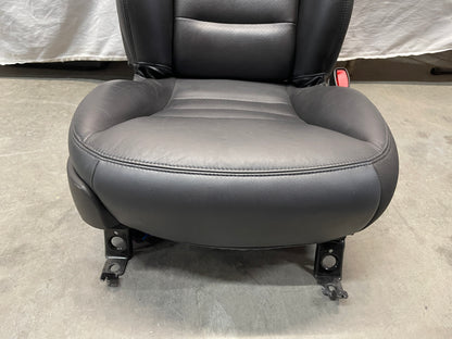 2011 Chevy C6 Corvette Grand Sport Seats Front RH & LH Black Leather OEM - Day's Parts Yard