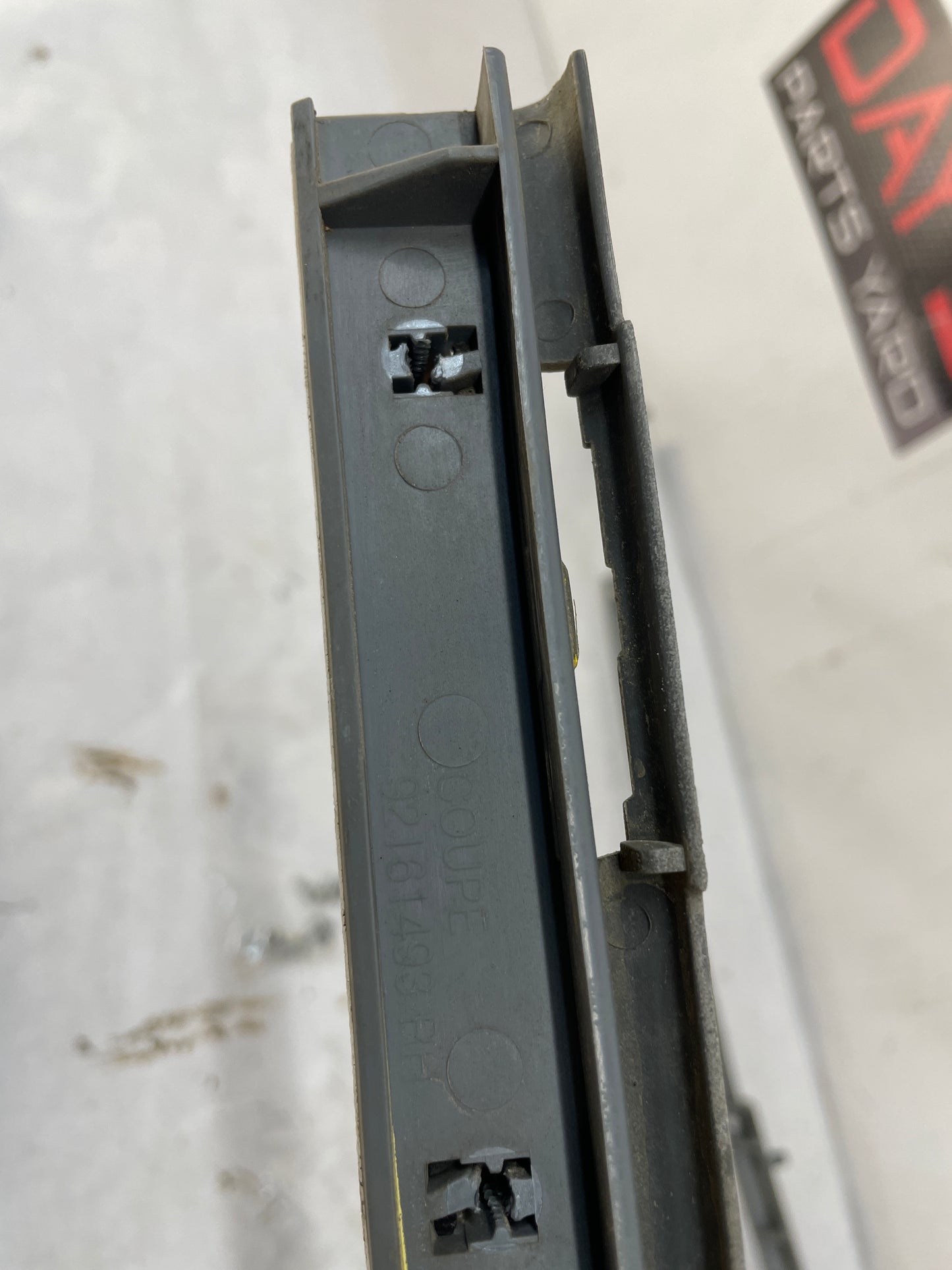 2005 Pontiac GTO RH & LH Rear Bumper Brackets Guides Supports OEM