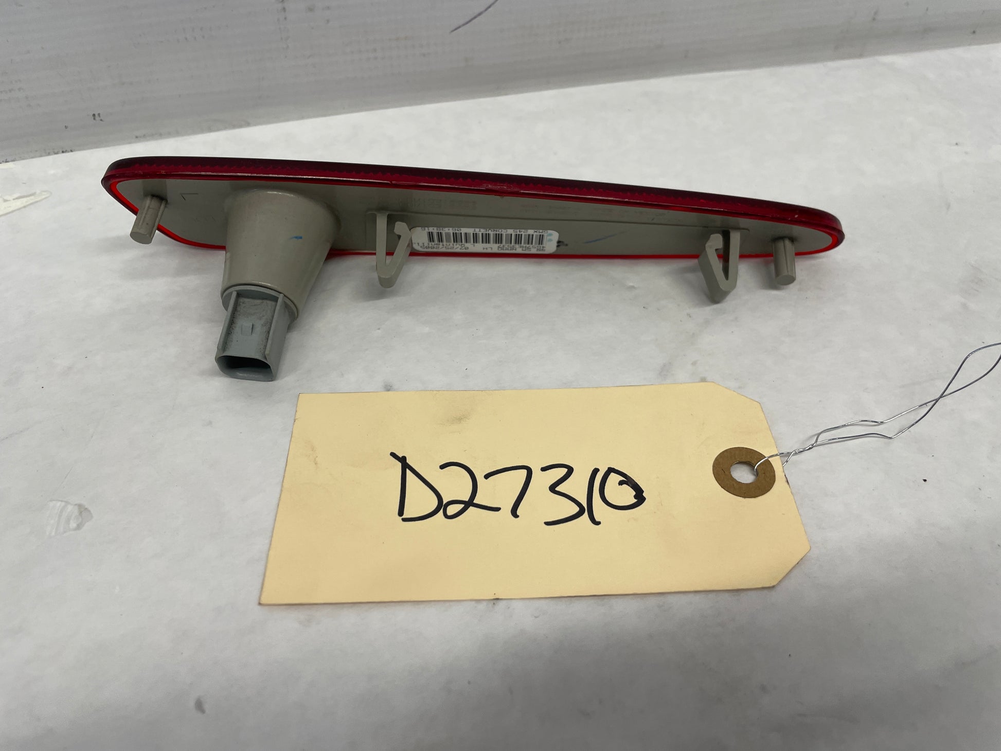 2005 Chevy C6 Corvette LH Driver Rear Side Marker Light Lamp OEM - Day's Parts Yard