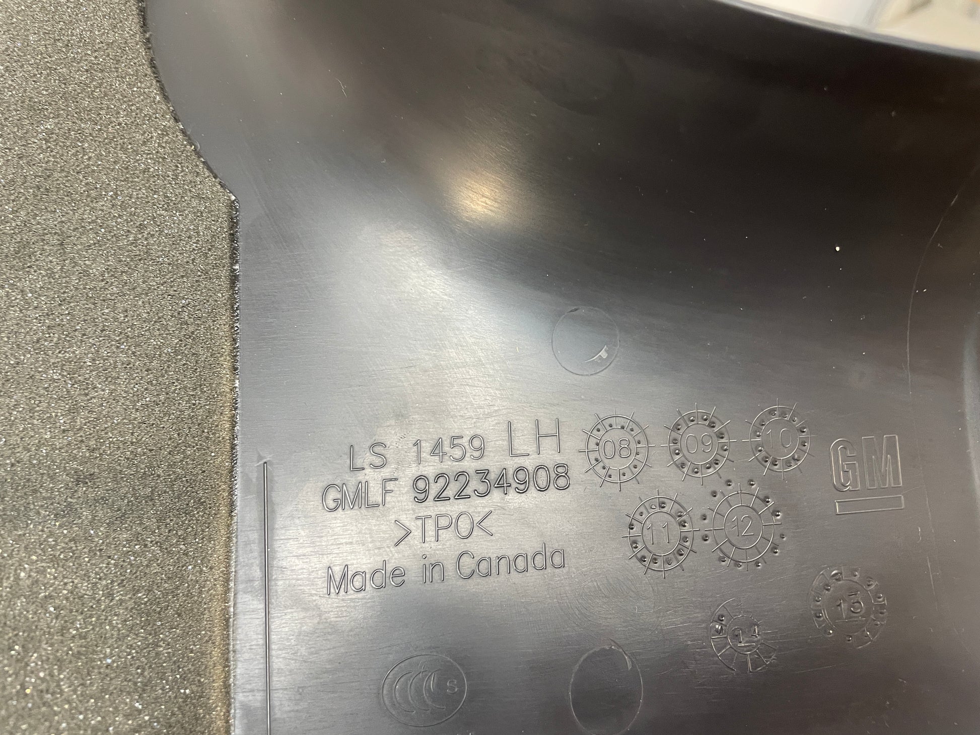 2014 Chevy Camaro SS LH Driver Interior Kick Plate Panel Trim OEM - Day's Parts Yard