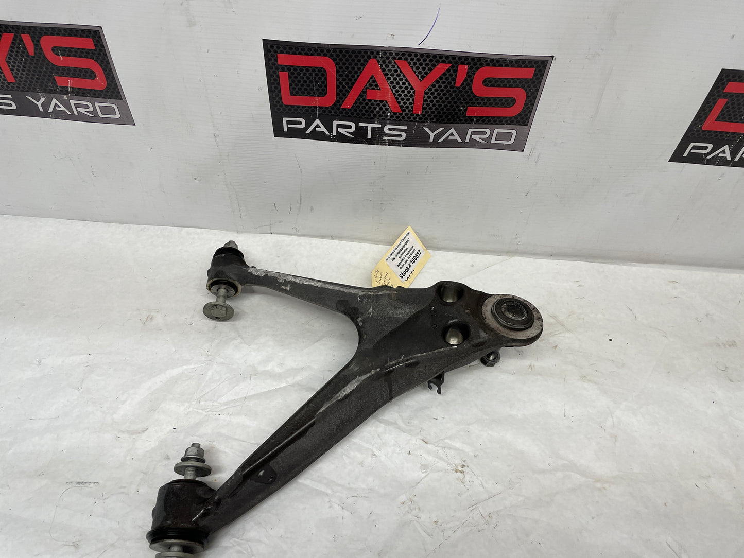 2011 Chevy C6 Corvette Grand Sport LH Driver Front Lower Control Arm OEM - Day's Parts Yard