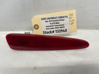 2005 Chevy C6 Corvette RH Passenger Rear Side Marker Light Lamp OEM - Day's Parts Yard
