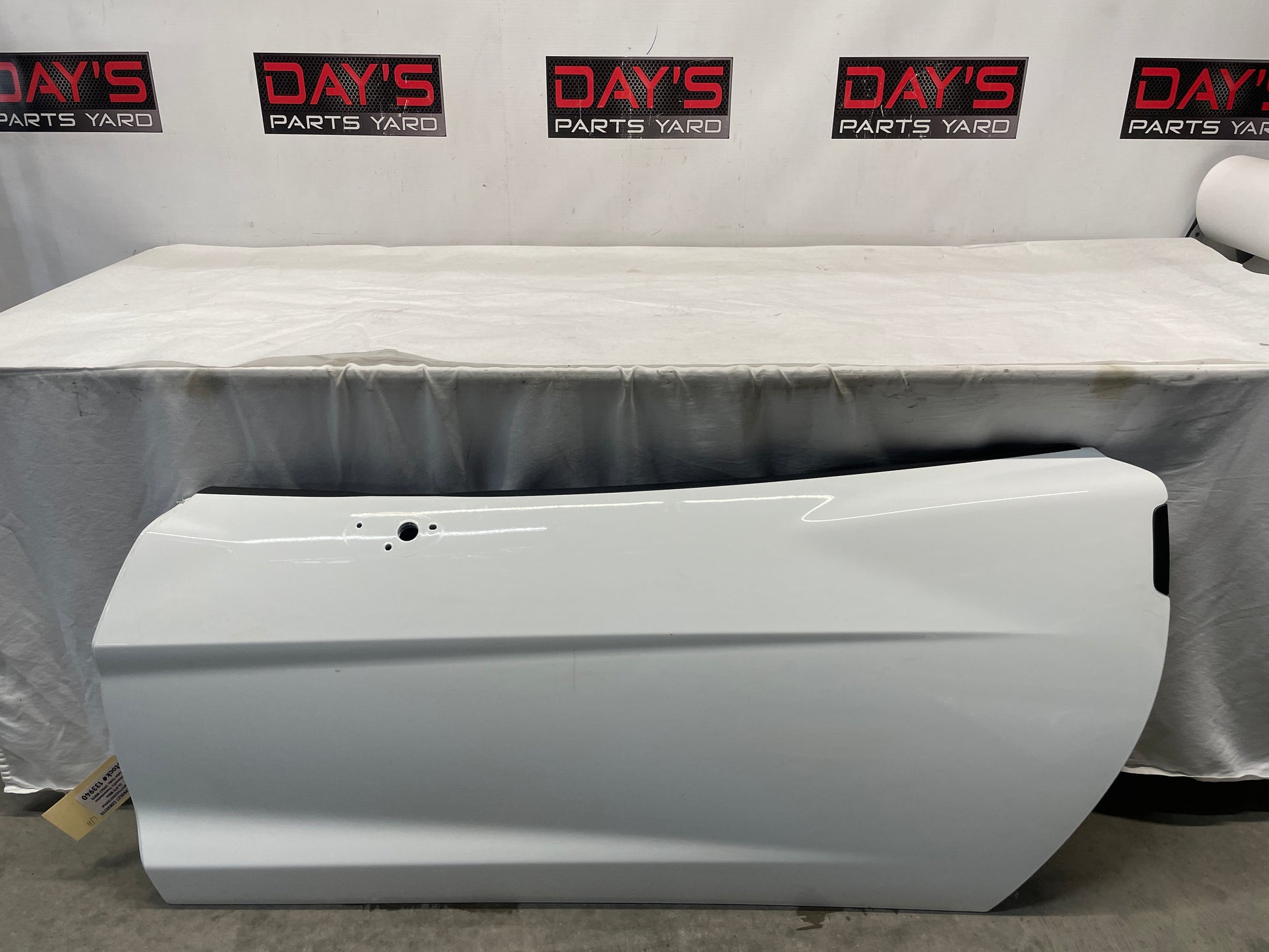 2005 Chevy C6 Corvette LH Driver Front Exterior Door White OEM - Day's Parts Yard