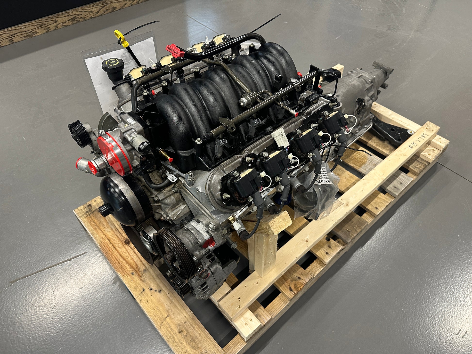5.7 LS1 Engine 4L60 Automatic Transmission Drivetrain Pullout 85k - Day's Parts Yard