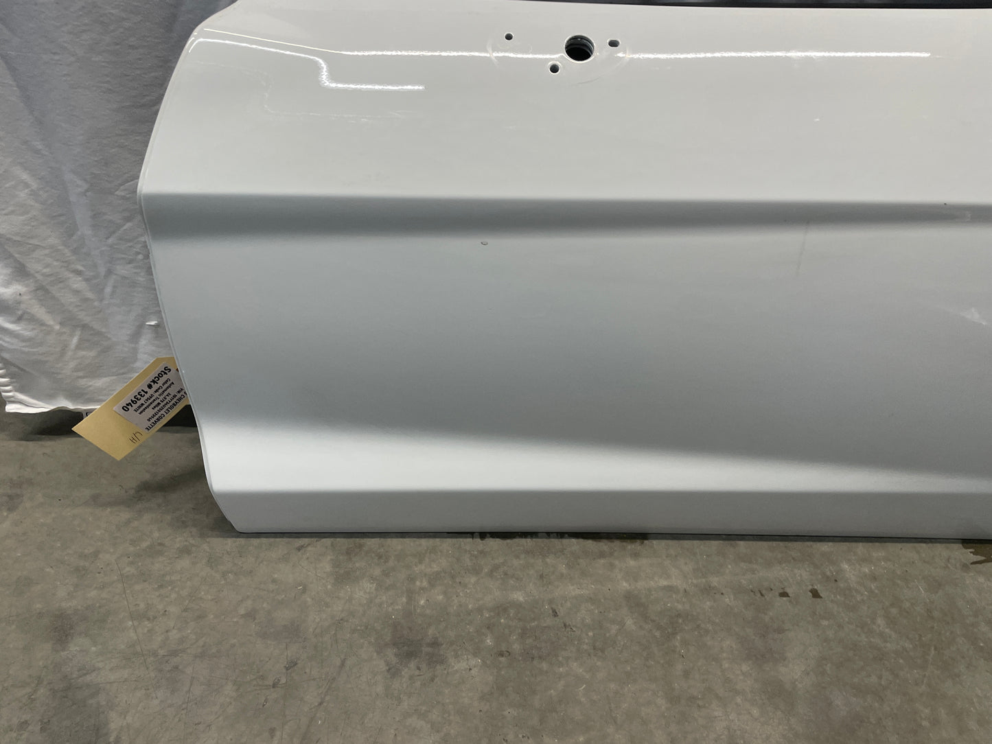 2005 Chevy C6 Corvette LH Driver Front Exterior Door White OEM - Day's Parts Yard