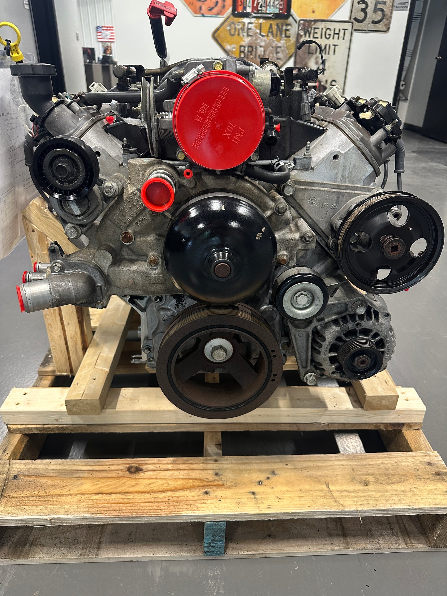 5.7 LS1 Engine 4L60 Automatic Transmission Drivetrain Pullout 85k - Day's Parts Yard