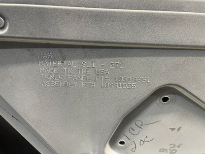 2005 Chevy C6 Corvette LH Driver Front Exterior Door White OEM - Day's Parts Yard