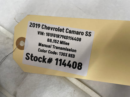2019 Chevy Camaro SS Recaro RH Passenger Front Bottom Seat Mat OEM - Day's Parts Yard
