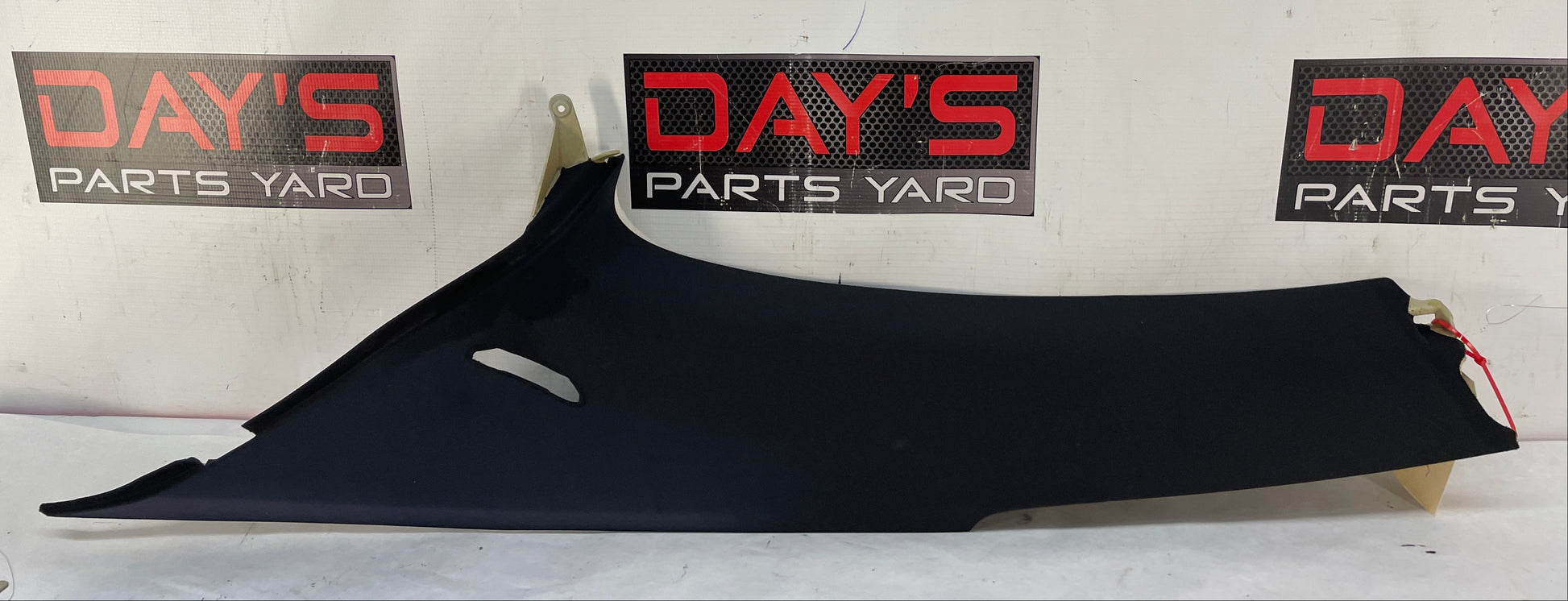 2005 Pontiac GTO RH Passenger Rear Interior Quarter C Pillar Seat Belt Cover Trim Panel OEM - Day's Parts Yard