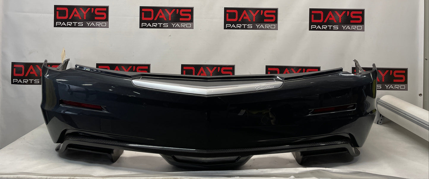 2016 Cadillac ATS-V Coupe Rear Bumper Cover Carbon Fiber Fascia Diffuser OEM