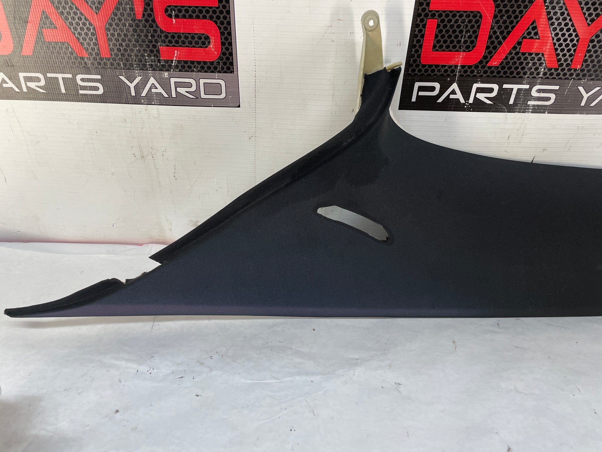 2005 Pontiac GTO RH Passenger Rear Interior Quarter C Pillar Seat Belt Cover Trim Panel OEM - Day's Parts Yard