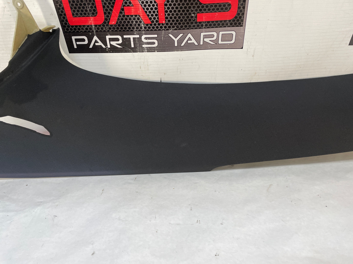 2005 Pontiac GTO RH Passenger Rear Interior Quarter C Pillar Seat Belt Cover Trim Panel OEM - Day's Parts Yard
