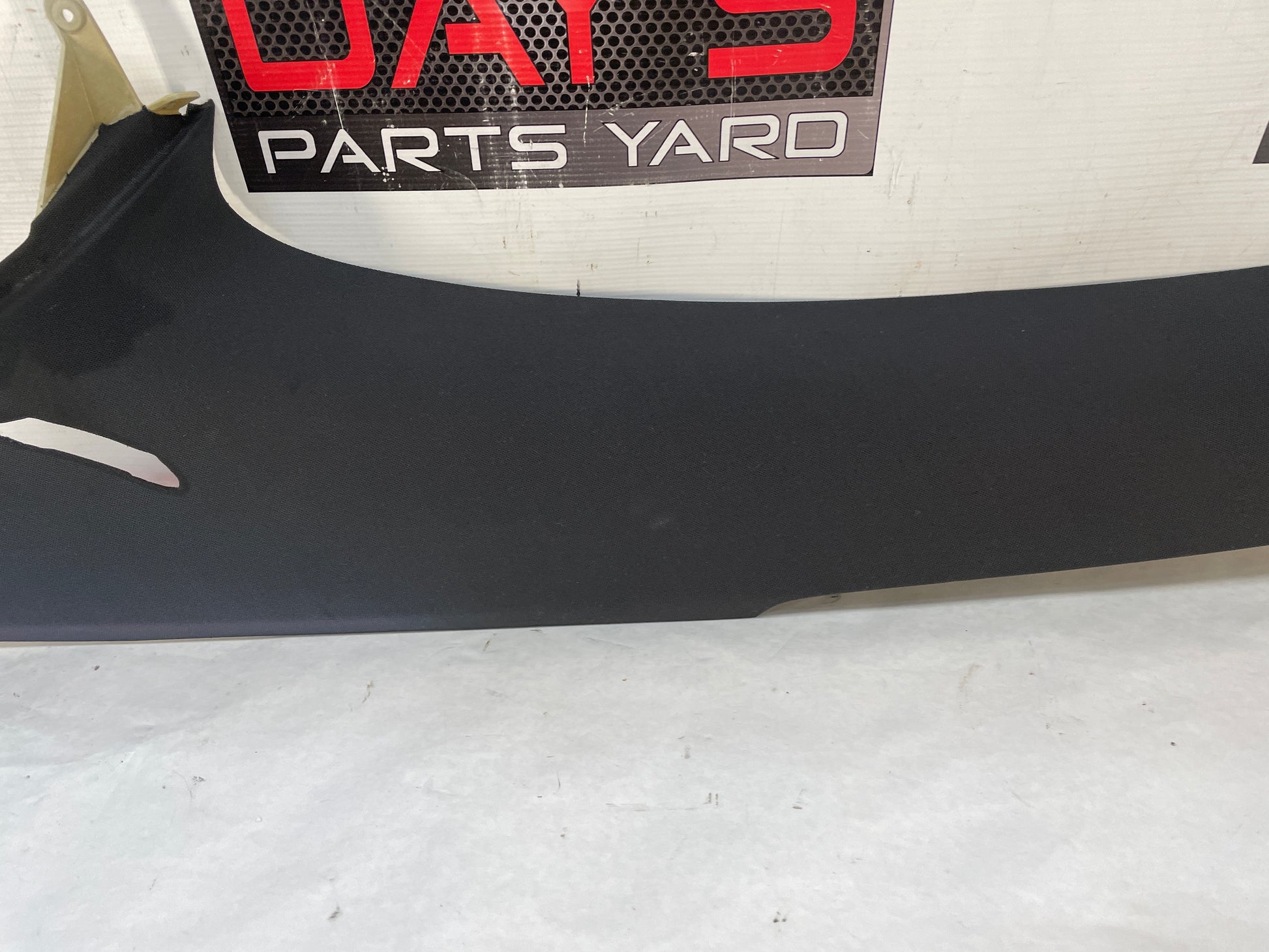 2005 Pontiac GTO RH Passenger Rear Interior Quarter C Pillar Seat Belt Cover Trim Panel OEM - Day's Parts Yard