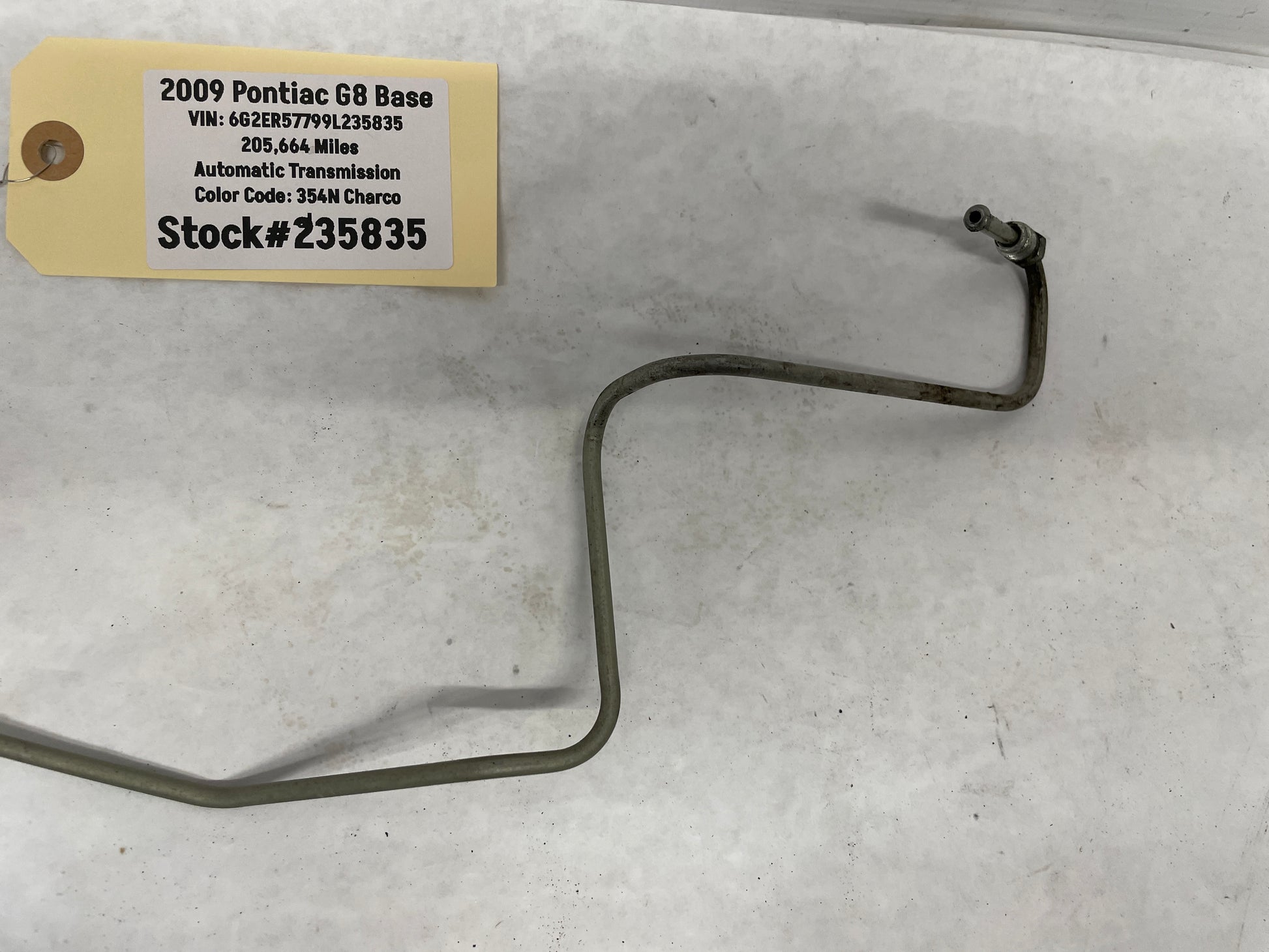 2009 Pontiac G8 Base Brake Line OEM - Day's Parts Yard