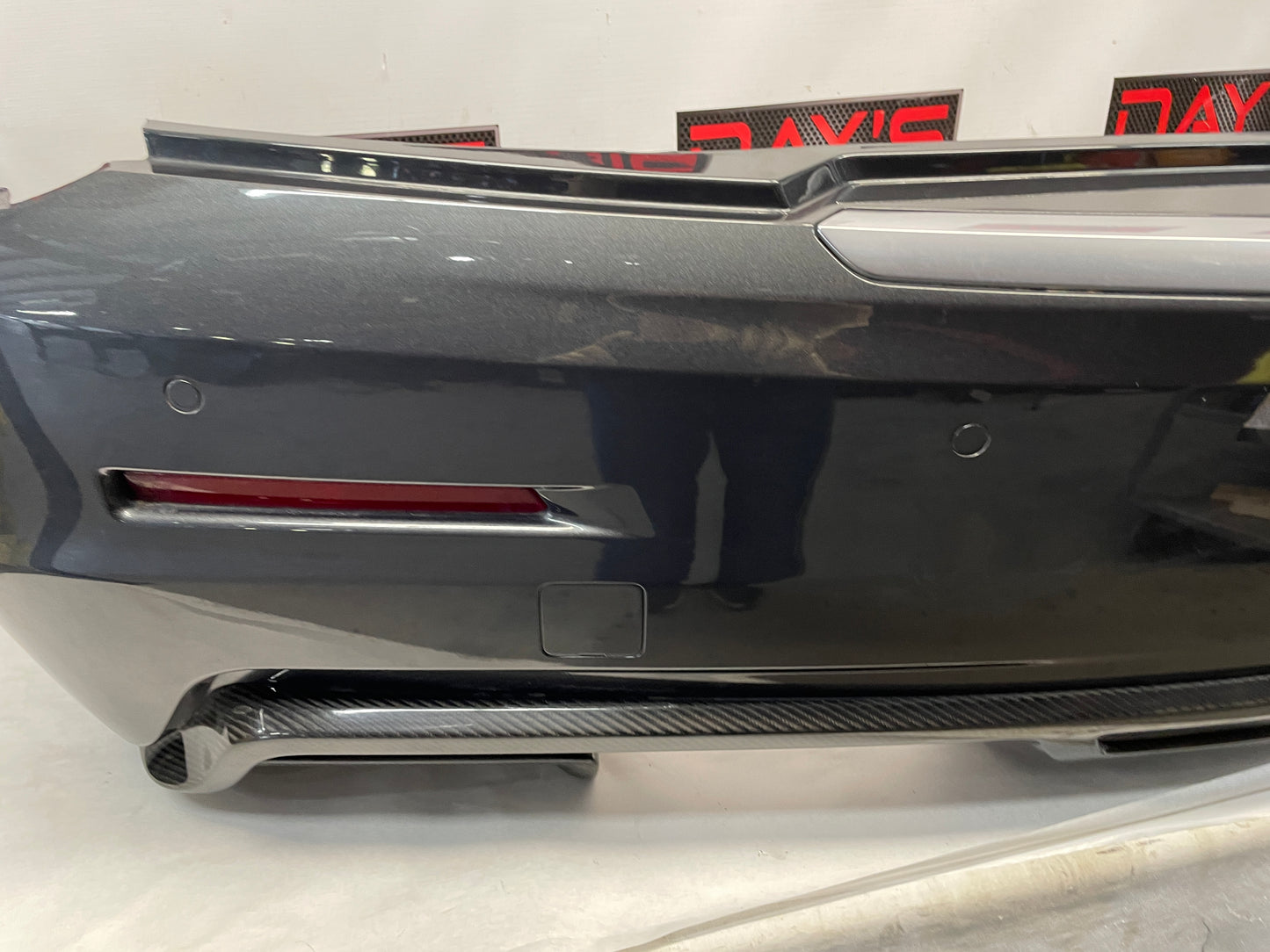 2016 Cadillac ATS-V Coupe Rear Bumper Cover Carbon Fiber Fascia Diffuser OEM