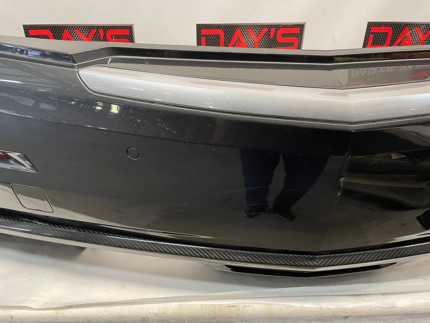 2016 Cadillac ATS-V Coupe Rear Bumper Cover Carbon Fiber Fascia Diffuser OEM