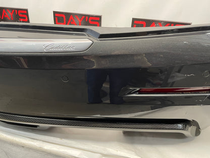 2016 Cadillac ATS-V Coupe Rear Bumper Cover Carbon Fiber Fascia Diffuser OEM