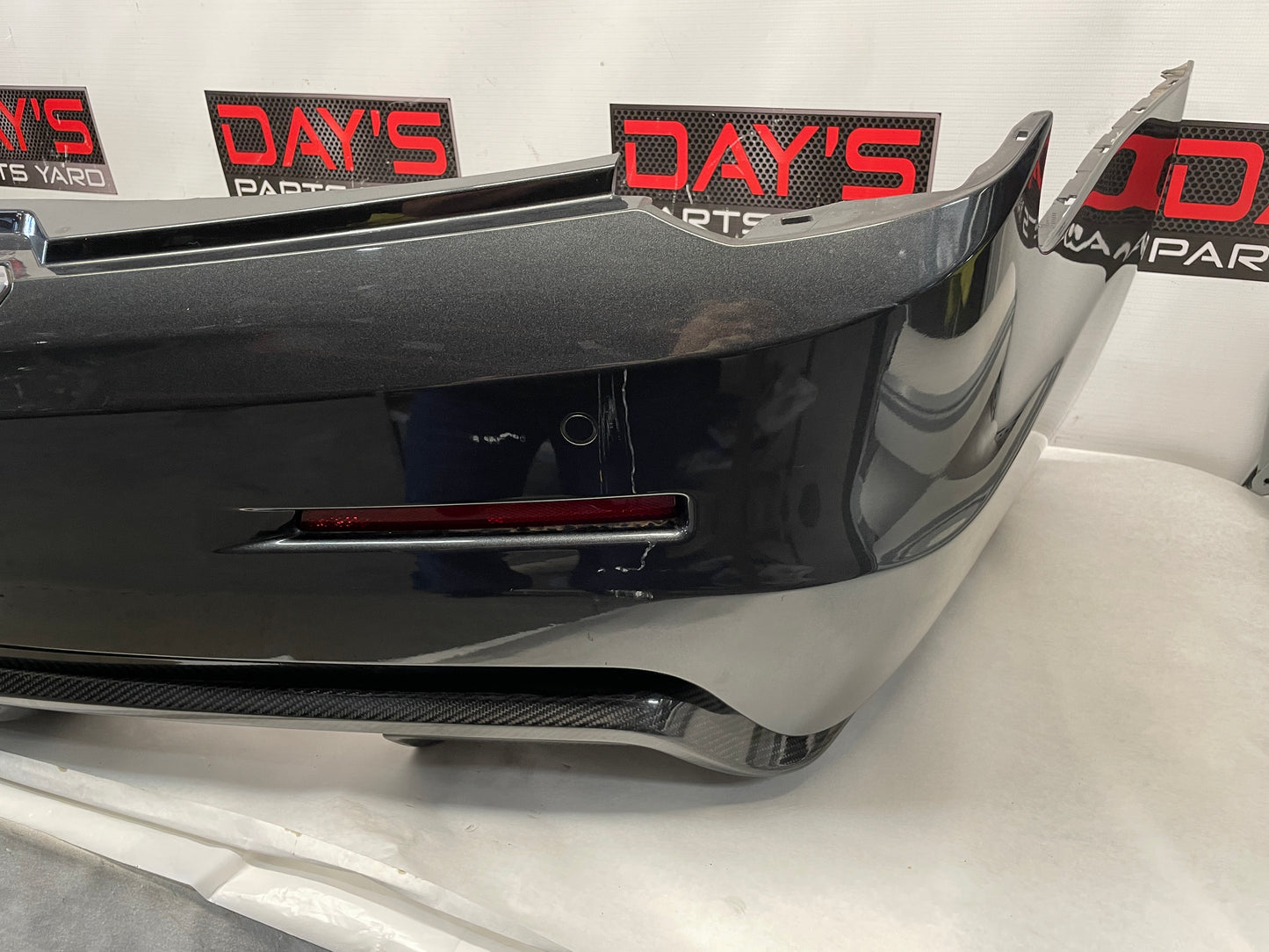 2016 Cadillac ATS-V Coupe Rear Bumper Cover Carbon Fiber Fascia Diffuser OEM