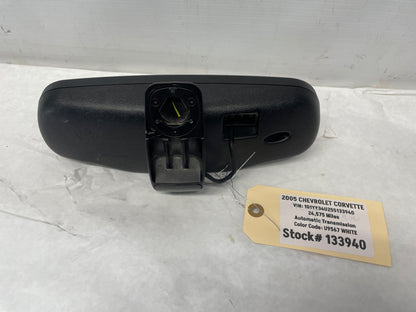 2005 Chevy Corvette Rearview Rear View Mirror w/ Map Light OEM