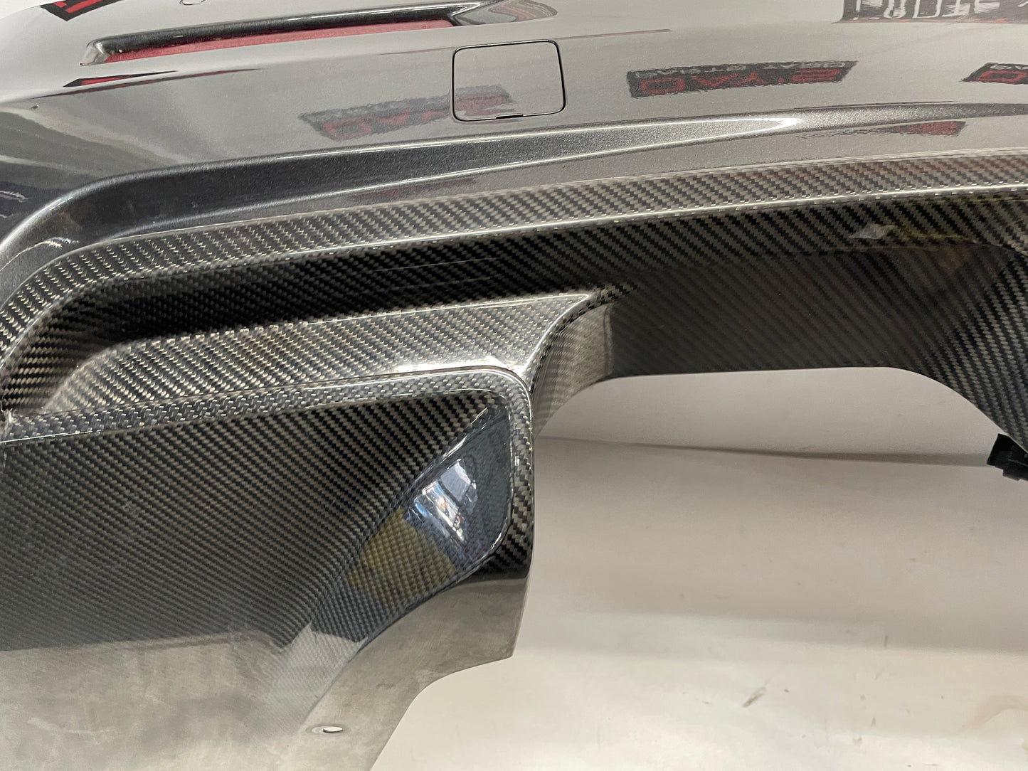 2016 Cadillac ATS-V Coupe Rear Bumper Cover Carbon Fiber Fascia Diffuser OEM