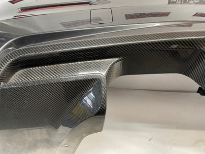 2016 Cadillac ATS-V Coupe Rear Bumper Cover Carbon Fiber Fascia Diffuser OEM