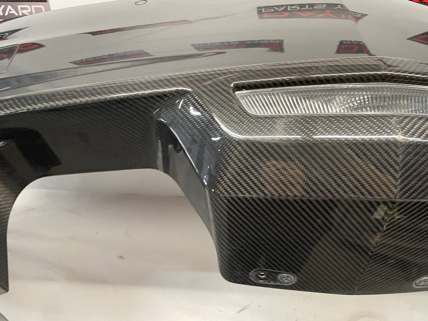 2016 Cadillac ATS-V Coupe Rear Bumper Cover Carbon Fiber Fascia Diffuser OEM