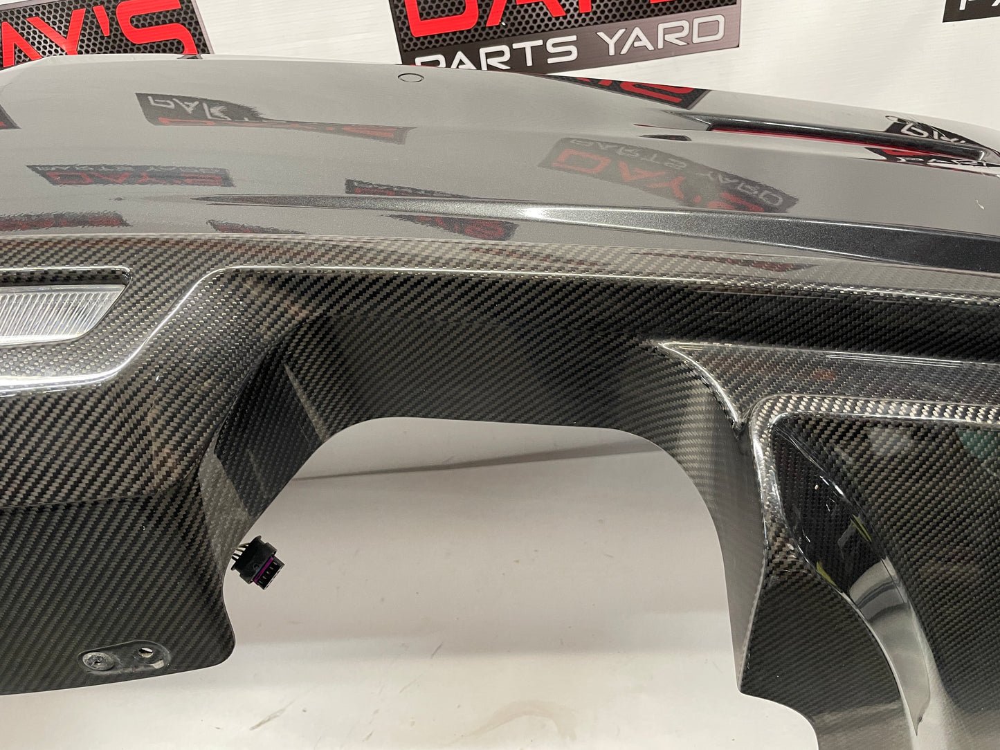 2016 Cadillac ATS-V Coupe Rear Bumper Cover Carbon Fiber Fascia Diffuser OEM