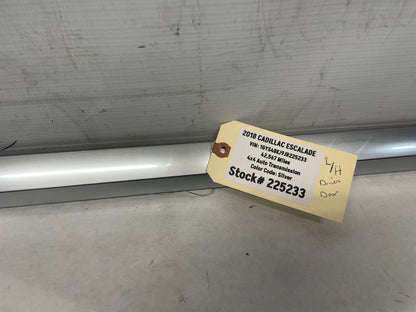 2018 Cadillac Escalade LH Driver Front Door Molding Trim OEM - Day's Parts Yard