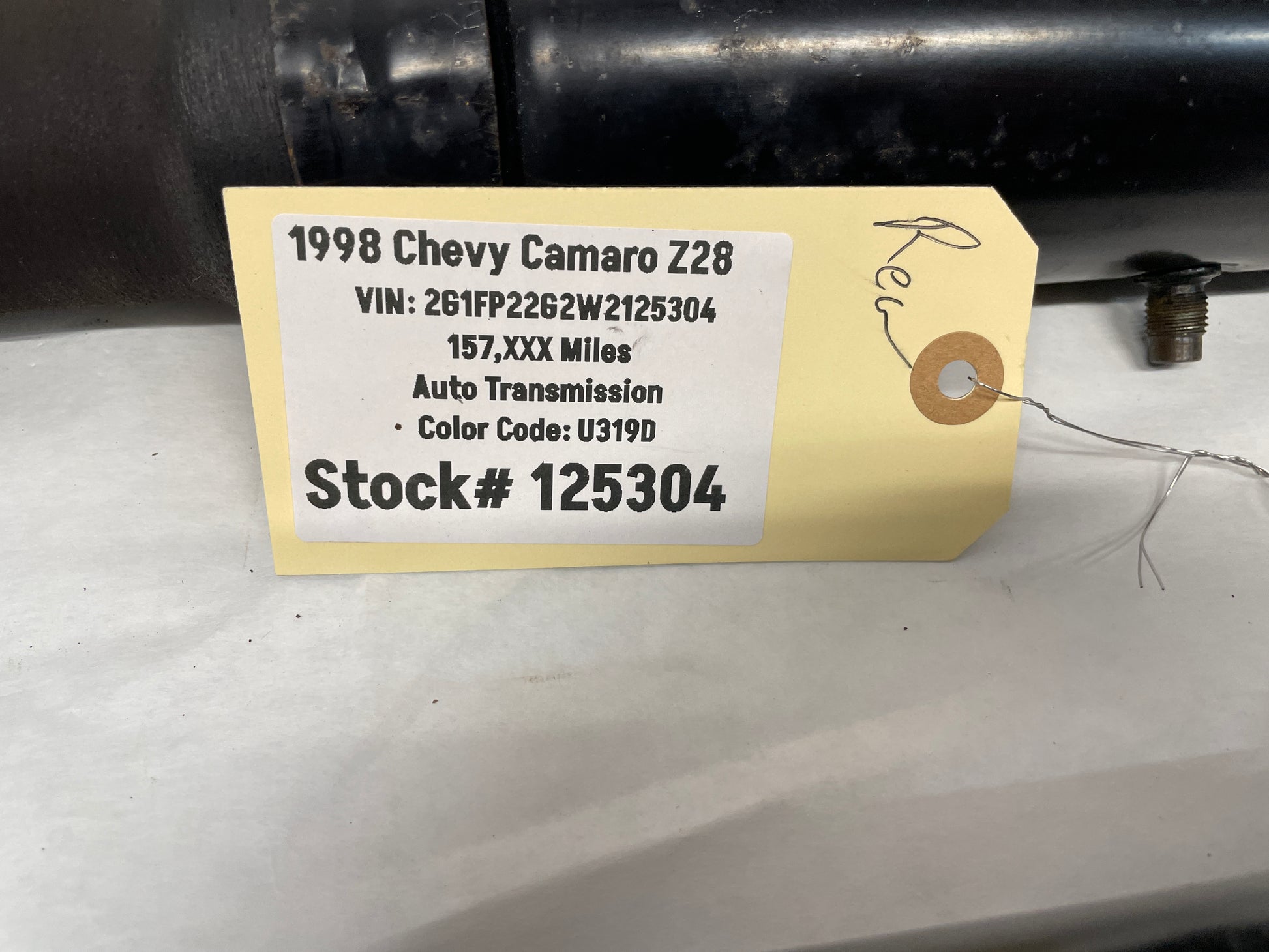 1998 Chevy Camaro Z28 Rear Suspension Shock Absorbers OEM - Day's Parts Yard