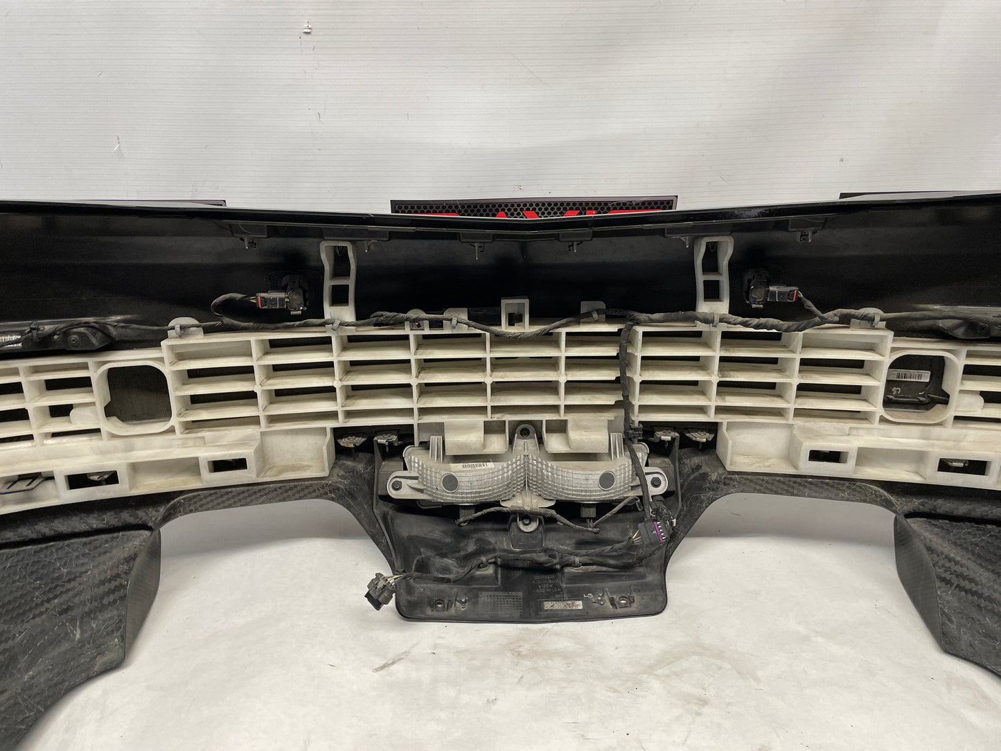 2016 Cadillac ATS-V Coupe Rear Bumper Cover Carbon Fiber Fascia Diffuser OEM