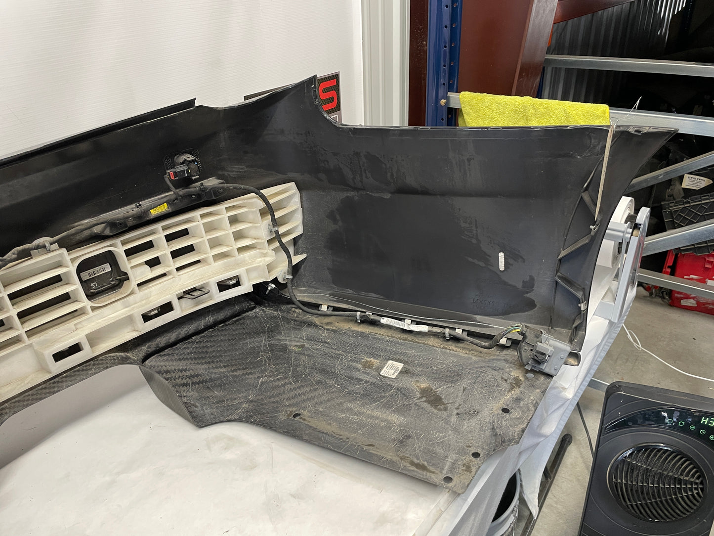 2016 Cadillac ATS-V Coupe Rear Bumper Cover Carbon Fiber Fascia Diffuser OEM