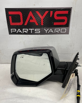 2018 Cadillac Escalade LH Driver Power Door Mirror Blind Spot OEM