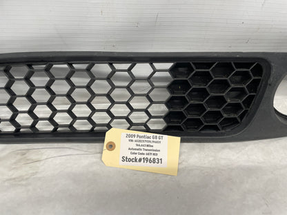 2009 Pontiac G8 GT LH Driver Front Bumper Lower Fog Light Grill Grille OEM - Day's Parts Yard