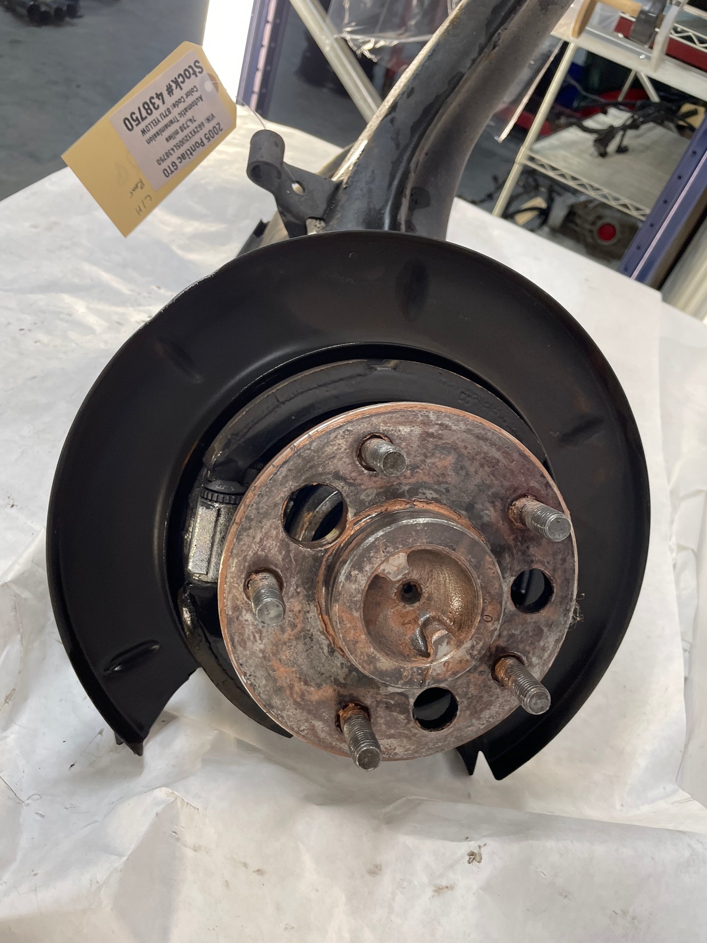 2005 Pontiac GTO LH Driver Rear Suspension Trailing Control Arm OEM